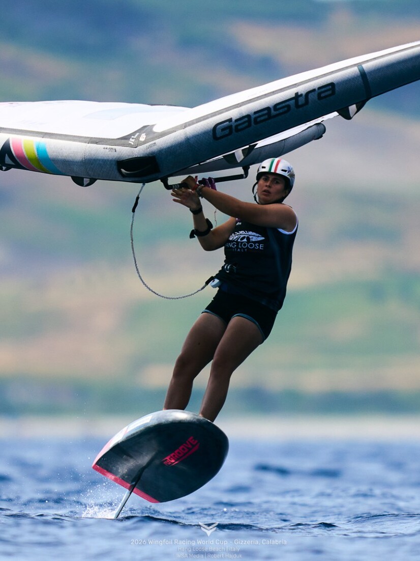 Maddalena Spanu - argento - WingFoil Racing Cup - Gizzeria