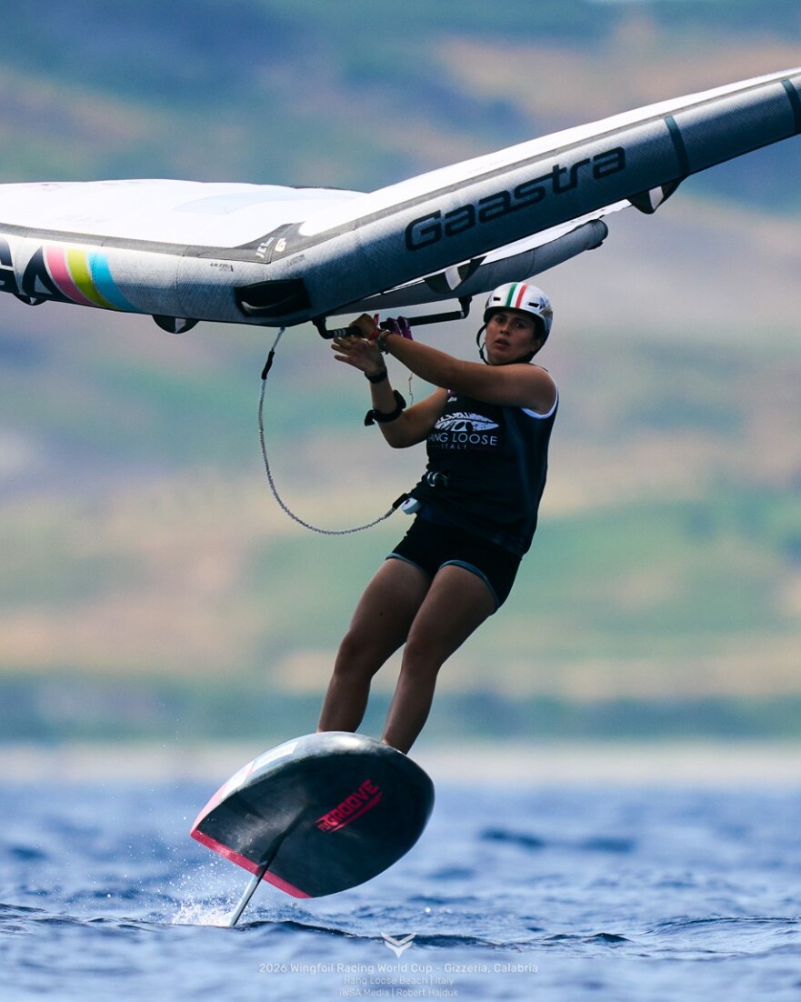 Maddalena Spanu - argento - WingFoil Racing Cup - Gizzeria